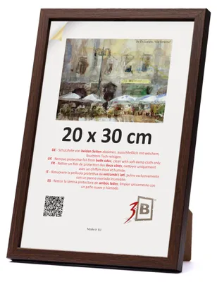 Obrázek produktu pro Fotografie, tmavé dřevo, akrylové sklo, 20 x 30 cm, určené k zavěšení na zeď