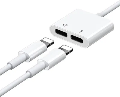 Produktbild von JOYROOM S-Y104, Lightning, 2 x Lightning, 0,12 m, Weiß