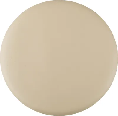 Produktbild von Bestlivings Stuhlkissen taupe ⌀ 38 cm Kunstleder mit Anti-Rutsch, Sitzauflage für Zuhause, Büro und Garten, ideal für Komfort und Stil