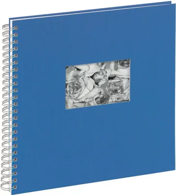 Produktbild von Spiralalbum Passepartout 31x32cm 40 Seiten mittelblau Packung mit 6 Stück