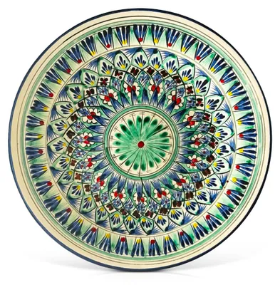 Produktbild von Lagan, Teller, Servierplatte – Ø 27 cm, Rishtan Keramik – Design MIX Teller Handarbeit