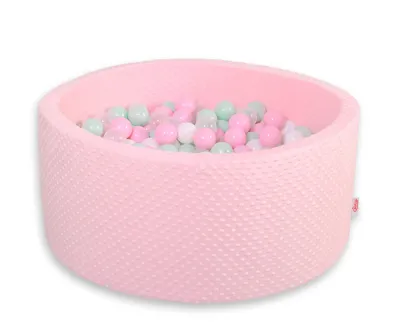 Produktbild von H-40 cm minky trocken Pool mit Kugeln 200pcs - rosa
