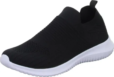 Produktbild von Sneakers Jungen-Slipper-Sneaker Schwarz-Weiß, Farbe:schwarz, EU Größe:38