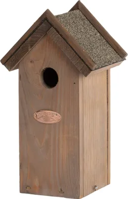 Immagine prodotto di Cassetta nido Esschert Design con tetto bituminoso per cinciallegre; NK02