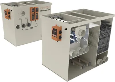 Produktbild von Filtreau Combi Drum 20/25 Pump Excellence Line- Trommelfilter mit Spülpumpe/UVC/Filtermaterial