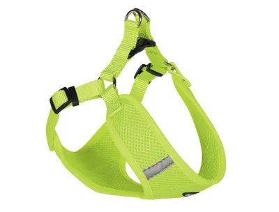Produktbild von Nobby Geschirr Mesh Reflect neongelb, Bauchumfang: 69-83 cm