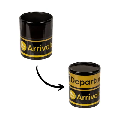 Produktbild von Flughafen Kaffeebecher mit Wärmeeffekt