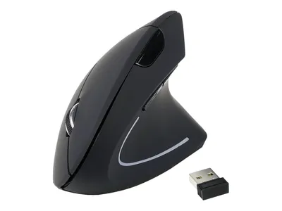 Immagine prodotto di Equip Ergonomische Maus kabellos Rechtsh.    2.4Ghz       sw
