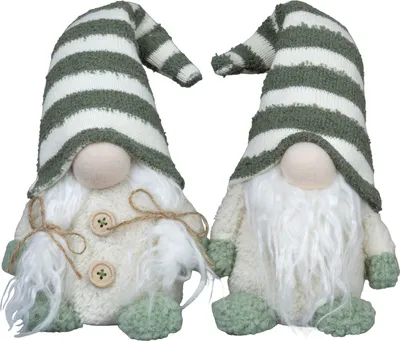 Produktbild von Wichtel 21cm (35cm)2er Set Dekofigur Weihnachten