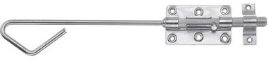 Produktbild von ALBERTS Bolzen-Stangenriegel, mit befestigter Schlaufe, disp., Bolzen Ø16, Länge 400mm