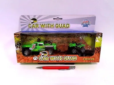 Immagine prodotto di HKG Auto z przyczep¹ z quadem œw/dŸw 29cm 510220