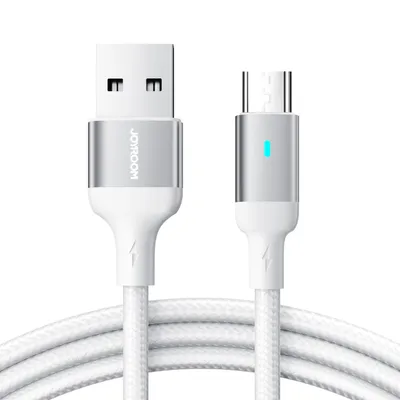 Zdjęcie produktu dla Kabel do Micro USB-A / 2,4 A / 1,2 m Joyroom S-UM018A10 (biały)