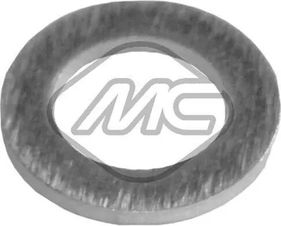Produktbild von Metalcaucho Dichtring Ölablaßschraube 02039 1,5mm Aluminium 10mm 16mm 0,004kg