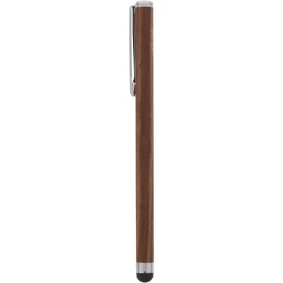 Produktbild von InLine woodstylus, Stylus-Stift für Touchscreens, Walnuss/Metall, Universal, Walnuss, 12 g, 8 mm, 130 mm, 8 mm