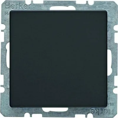 Produktbild von Berker Blindverschluss m. 6710096086 Zentralstück Q.1/Q.3 anthrazit, samt