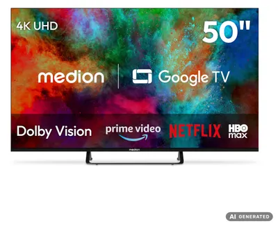 Produktbild von MEDION 125,7 cm (50 Zoll) Fernseher 4K Smart TV - MD 850401