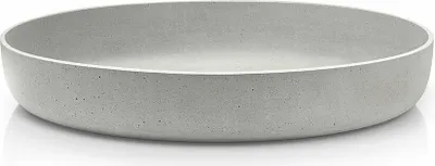 Produktbild von Blomus Moon Dekoschale, Mittel, Deko Servier Tablett, Polystone, Beton, Ø 50, 65446