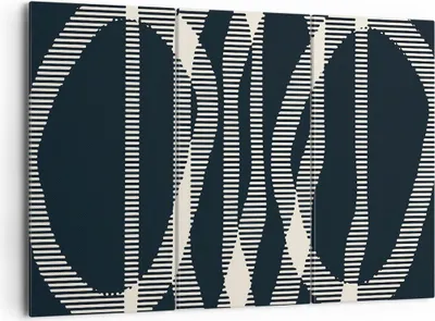 Produktbild von Bild auf Leinwand - Leinwandbild - 3 Teile - Abstraktion künstlerisch kreativ - 165x110cm - Wand Bild - Wanddeko - Wandbilder - Leinwanddruck - Bilder - Wanddekoration - Leinwand bilder CE165x110-4943