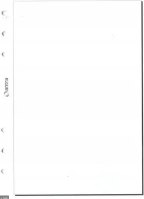 Image de Organiseur A5/insertion blanc propre ANTRA
