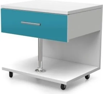 Produktbild von Kinderzimmer Turkis Modern Schrank Kommode Holz Tisch Schlafzimmer Jugend 5tlg
