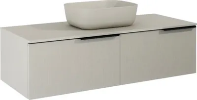 Produktbild von Jungborn Unterschrank NONUS BxHxT 1200 x 318 mm x 453 mm Frontfarbe fume matt