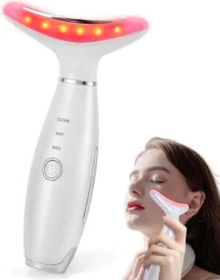 Produktbild von Gesichtsmassager mit Wärme und 3 Massagemodi für Hautpflege