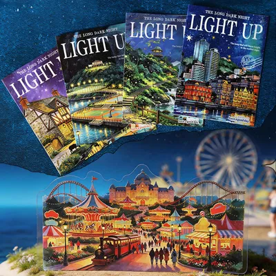 Image de Scrapbook Sticker-Set - Motivserie Nacht - Für Journaling und Bastelarbeiten