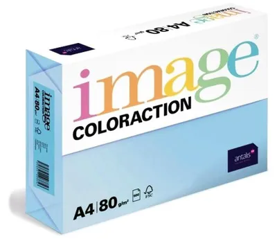 Produktbild von Kopa A4 EisblauMix Coloraction, 500Bl, 80g