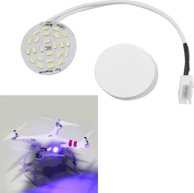 Immagine prodotto di 24 LED Luce Blu Faro per DJI Phantom 3 / 2 & 2 Vision+ Quadcopter Notte