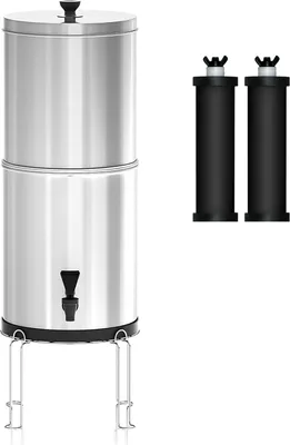 Produktbild von Schwerkraft-Wasserfiltersystem Wasserfiltrationseimer fuer Zuhause, Outdoor, Camping, Wandern, Notfallvorsorge