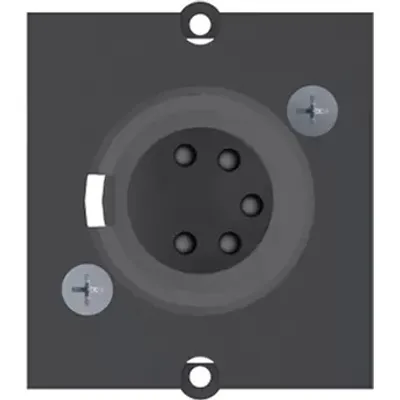 Produktbild von Bachmann 917.101, XLR, Schwarz
