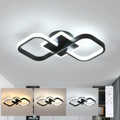 Immagine prodotto di Lampada a LED da soffitto, dimmerabile, 40W, 4500 lumen, con telecomando