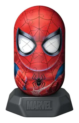 Productafbeelding van Ravensburger Hylkies: De nieuwe serie verzamelfiguren die je zelf in elkaar kunt zetten. Figuur #09 - Spider-Man - Voor alle fans van het Marvel-universum - Bouwen, waarderen, verzamelen
