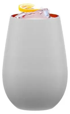 Produktbild von 6x Stölzle Lausitz Elements Metallic Becher Weiß/Bronze 465 ml