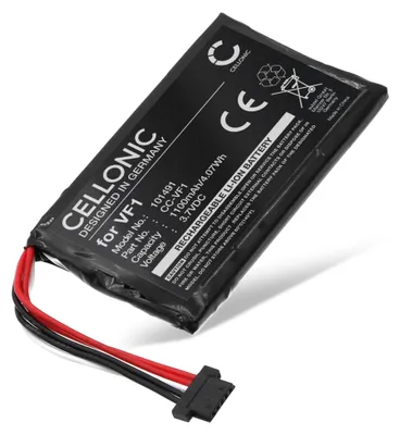 Produktbild von subtel 1x Akku für Navigation Kompatibel mit TomTom GO 940 Live, GO 540 Live, 4CF5.002.00, VF1 - (1100mAh, 3.6V)