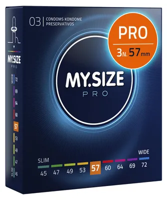 Zdjęcie produktu dla My.Size Pro Prezerwatywy 57mm, 3 sztuki