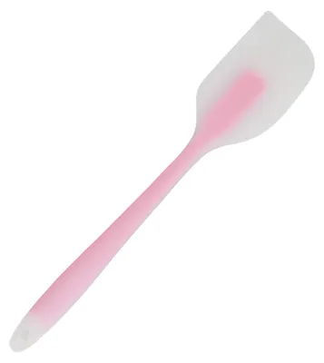 Produktbild von Hitzebeständiger Silikonschaber für Kuchen, Creme, Butter, Mischen, Backspatel, Küchenwerkzeug (rot)