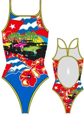 Image de Turbo Cuba Colors 2014 Maillot de bain Multicolore 7-8 Years Filles Multicolore 7-8 Years
