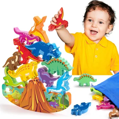 Immagine prodotto di Giocattoli di dinosauri per bambini dai 3 ai 7 anni - Giochi per bambini dai 3 ai 5 anni - Regalo per ragazzi dai 3 ai 6 anni - Piccoli regali di Pasqua per bambini