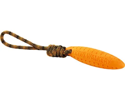 Obrázek produktu pro Hračka pes ZEPPELIN MAXI plov. z TPR oranžová Kiwi