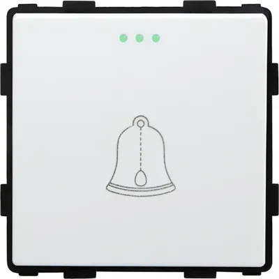 Image de Module de sonnette mécanique blanc