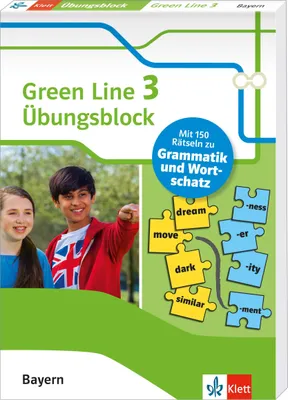 Produktbild von Green Line 3 Bayern Klasse 7 - Übungsblock zum Schulbuch
