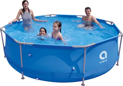 Produktbild von Pool-Set | Schwingpool | Aufstellbecken | Rundbecken Frame Pool | mit Filterpumpe | 360x76cm