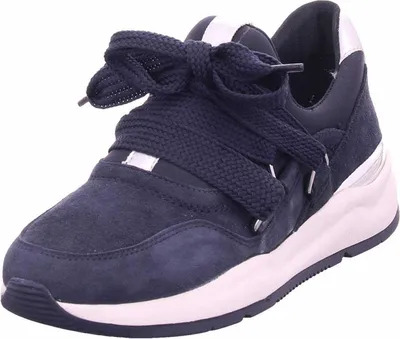 Produktbild von Jana Damenschuhe Schnürschuhe Sportive Sneaker Blau Freizeit, Schuhgröße:EUR 38