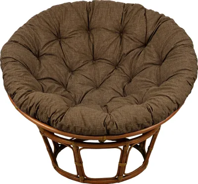 Immagine prodotto di AMPO Cuscino per seduta Papasan in rattan per sedia sospesa, altalena a uovo sospesa 120 cm