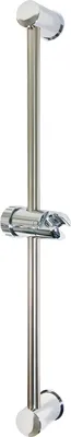 Produktbild von Romy - Brausestange - Metall 60/80/100 cm - mit Brausehalter - Duschstange mit Duschkopfhalterung - Dusche Brause - Dusch Halterung konisch - Handbrause Stange Duschkopfhalter Höhenverstellbar, Länge:62,5cm