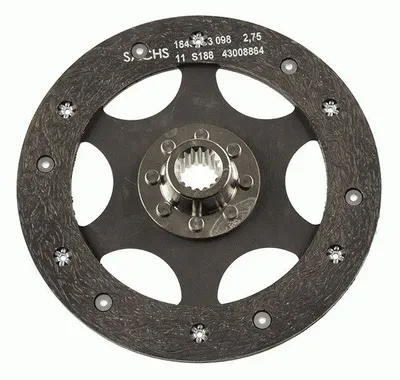 Produktbild von SACHS 1864 000 124 Kupplungsscheibe 165mm 17-Zähne