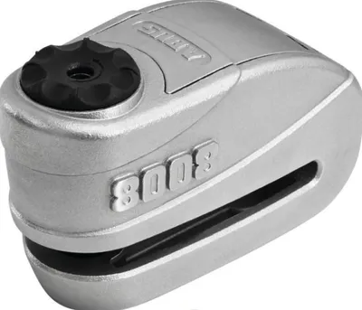 Immagine prodotto di ABUS Blocca disco freno Granit Detecto XPlus 8008 2.0 - Blocca moto con allarme - Livello di sicurezza ABUS 19 - Grigio