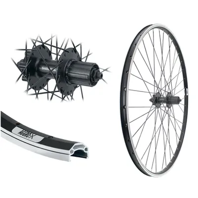 Produktbild von Aggro-X 28 Zoll Hinterrad 19-622 schwarz Shimano 8,-9,-10 fach V-Brake Laufrad Hohlkammer 29"