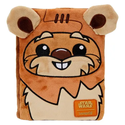 Productafbeelding van Star Wars notitieboekje van Loungefly, pluche, "Return of the Jedi", met afbeelding van een Ewok
